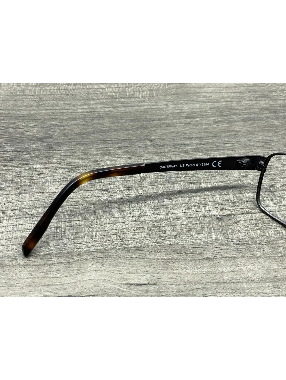 Maui Jim MJ-187-01M Castaway Men's 63[]17-130 Large Brown Sunglasses FRAME ONLY